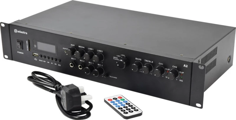 Adastra A2 Στερεοφωνικός Ενισχυτής 2X200W Rms (Τεμάχιο)