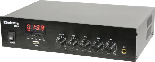 Adastra Dm25 Ενισχυτής Με Usb/Fm Και Bluetooth 25W Rms (Τεμάχιο)