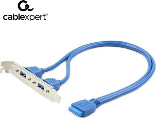 Cablexpert Dual USB 3.0 Receptacle