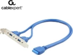 Cablexpert Dual USB 3.0 Receptacle