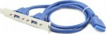 Cablexpert Dual USB 3.0 Receptacle