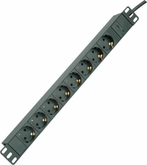 Πολύπριζο Rack 19" 8 Θέσεων Σούκο Σε C14 Μαύρο