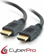 CyberPro HDMI 2.0 Cable HDMI male - HDMI male 20m Μαύρο