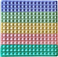 Fidget Γίγας JUMBO Τετράγωνο PASTEL (225POP)