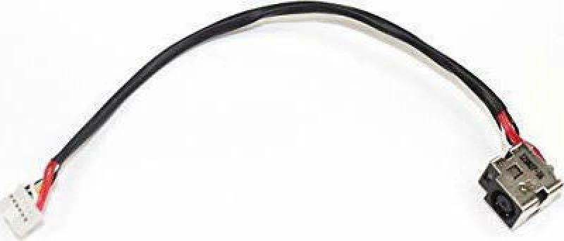 Βύσμα Τροφοδοσίας DC Power Jack Socket HP CQ61 CQ71 DV5 DV6 DV7 DC JACK WITH CABLE 6 PIN (κωδ.3049)