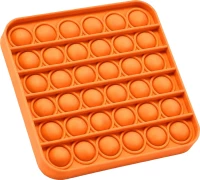 Pop It Fidget Bubble Square Πορτοκαλί