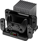 Snakebyte Dual Charge:Base S Switch Μαύρο