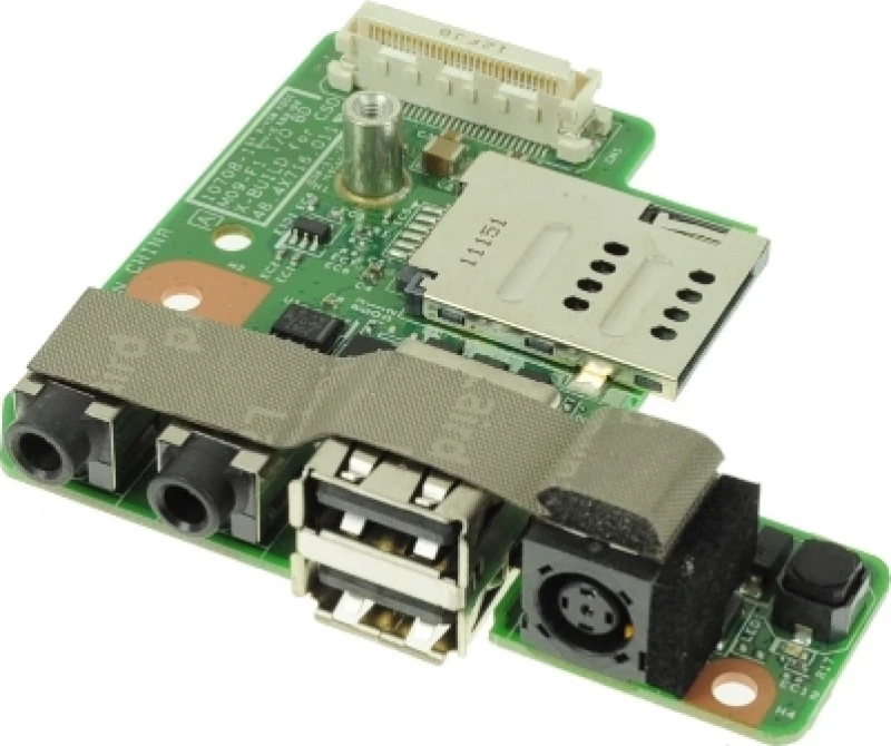 Βύσμα Τροφοδοσίας DC Power Jack Socket Dell E5400 WITH BOARD C959C Audio DC Jack USB Board 48.4X704.011 (κωδ.3114)