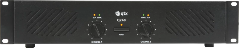 Qtx Q240 Τελικός Ενισχυτής 2X60W Rms (Τεμάχιο)