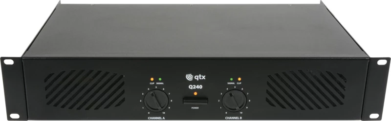 Qtx Q240 Τελικός Ενισχυτής 2X60W Rms (Τεμάχιο)