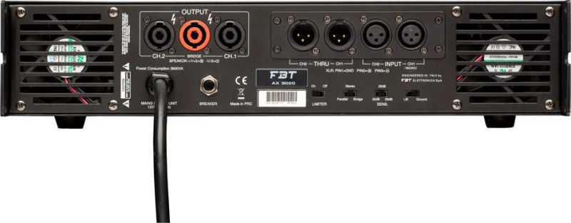 Fbt Ax 1200 Τελικός Ενισχυτής 2U 1200W
