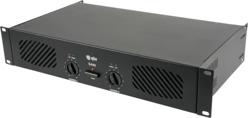 Qtx Q480 Τελικός Ενισχυτής 2X120W Rms (Τεμάχιο)