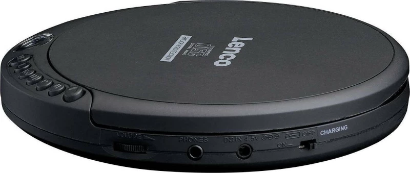 Lenco Φορητό Ηχοσύστημα CD-200 με CD / Ραδιόφωνο σε Μαύρο Χρώμα