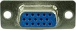 Vga Connector - Vga 15 Pin (Up)