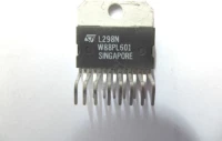 L298N DUAL FULL BRIDGE MOTOR DRVR 5V 15PIN MULTIWATT