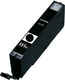 Συμβατό Μελάνι Canon CLI-551XL Black 15ml