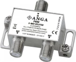Anga Ps02 Splitter 2 Εξόδων 5-2400Mhz Με Διέλευση Τάσης