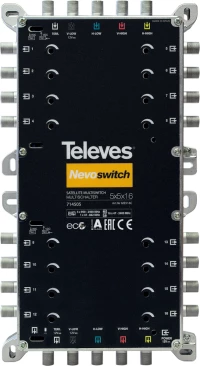 Televes NevoSwitch 5 inputs - 16 outputs