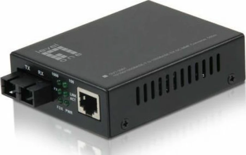 Level One GVT-2001 Media Converter 10/100/1000T to 1000SX SC