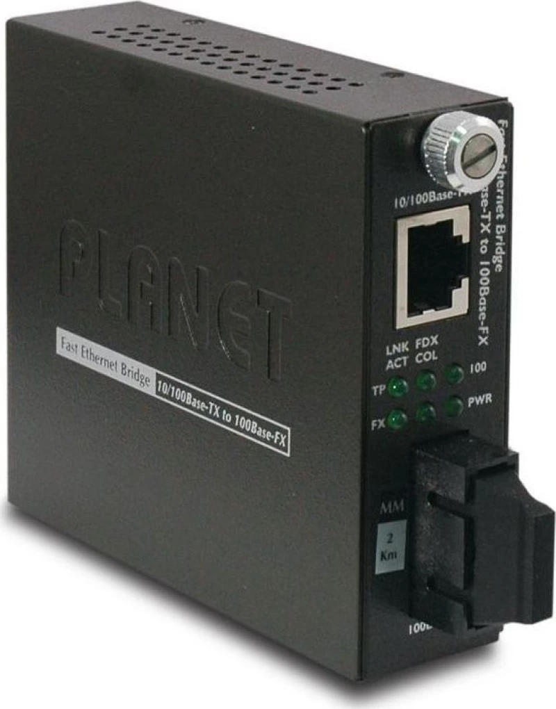 Μετατροπέας Planet 10/100Base-TX to 100Base-FX Smart Media