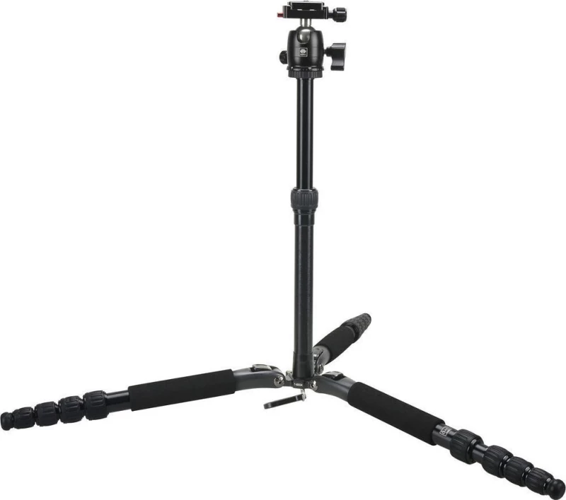 Sirui T-005S + B-00 Ball Head Τρίποδο - Φωτογραφικό Black