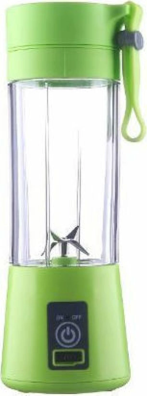HM-03 Mini Μπλέντερ για Smoothies με Κανάτα 0.38lt και Ισχύ 380Watt Green