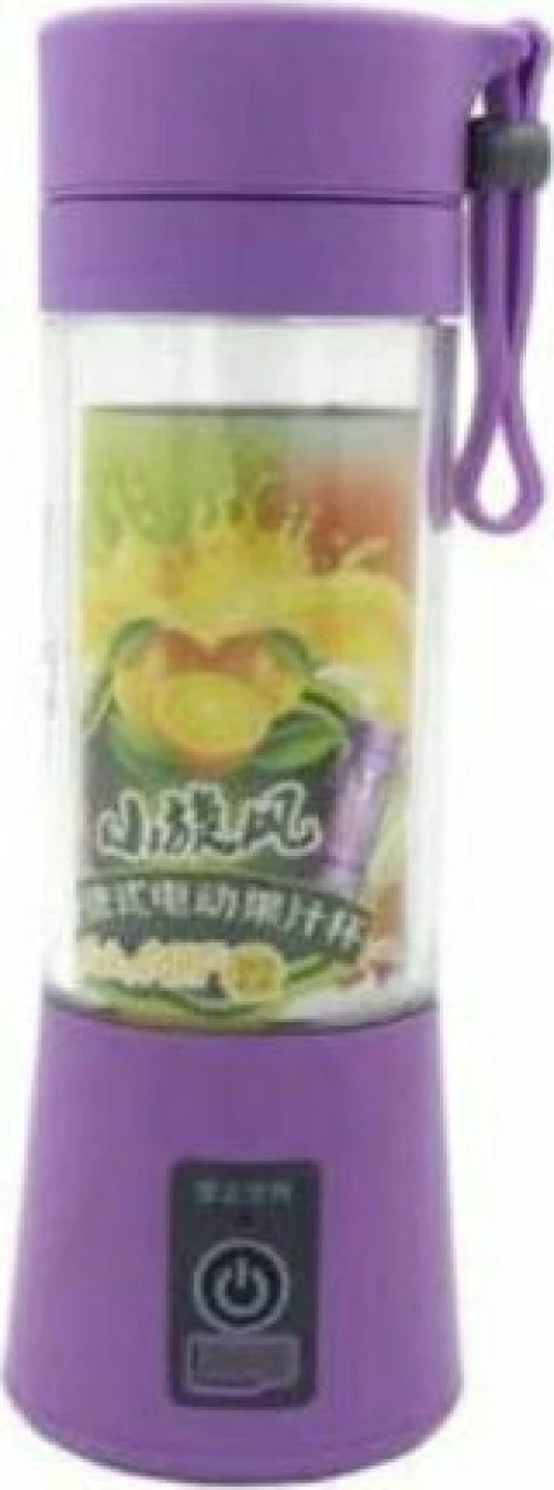 HM-03 Mini Μπλέντερ για Smoothies με Κανάτα 0.38lt και Ισχύ 380Watt Purple