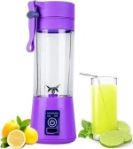 HM-03 Mini Μπλέντερ για Smoothies με Κανάτα 0.38lt και Ισχύ 380Watt Purple