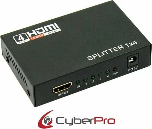 CyberPro CP-HSP4 1 in/4 out