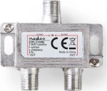 Nedis SSPL210ME Satellite F-Splitter Max 6.5 dB 2 Outputs