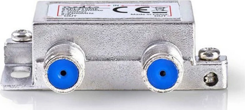 Nedis SSPL210ME Satellite F-Splitter Max 6.5 dB 2 Outputs