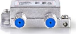 Nedis SSPL210ME Satellite F-Splitter Max 6.5 dB 2 Outputs