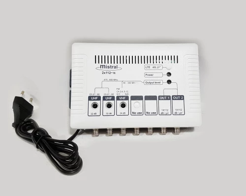 Ενισχυτής Kεντρικής Kεραίας Mistral 2x112 0246