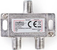 Nedis Scom100Me Satellite Combiner 2 To 1