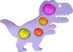 Pop it Fidget Δεινοσαυράκι Μωβ