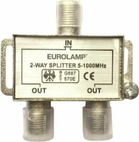 Eurolamp TV F 1/2 Μεταλλικός