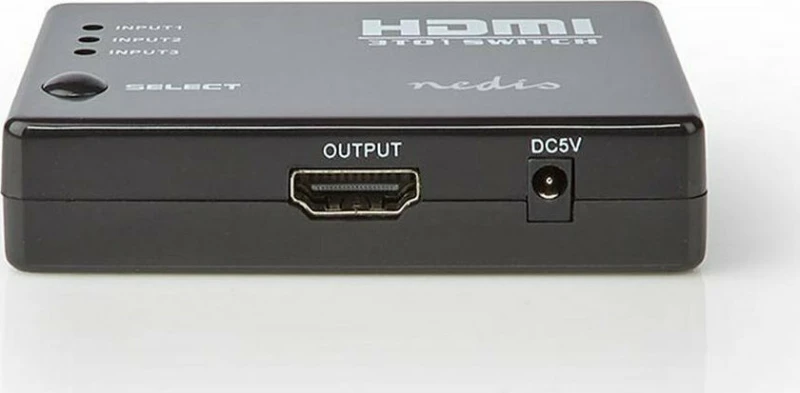 Hdmi Switch Nedis (Vswi3453Bk) Nedis Vswi3453Bk