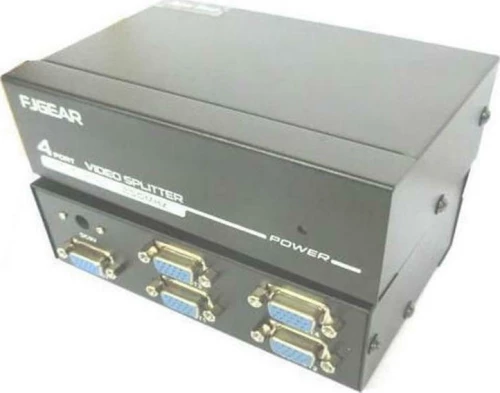 Video Splitter 1pc-4Monitors 250MHz Aculine SPL-010