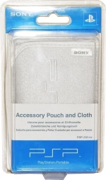 Sony UMD Pouch & cloth White PSP