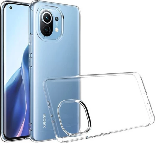 Xiaomi Mi 11 Lite TPU Silicone Back Cover Case Transparent (oem)