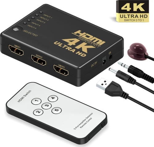 Hdmi Switch Box 5 Συσκευών Mglsw02