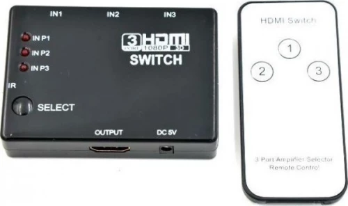 Τηλεχειριζόμενο HDMI SWITCH 3-1