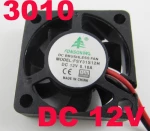 30 x 30x 10mm 12v Brushless DC Cooling Fan 7 Blades DC 3010 31S12M