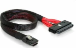 DeLock Mini SAS SFF-8087 - Mini SAS SFF-8484 Cable 0.5m Μαύρο (83056)