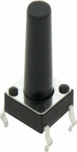 Διακόπτης TACT SWITCH 6X6 h17mm