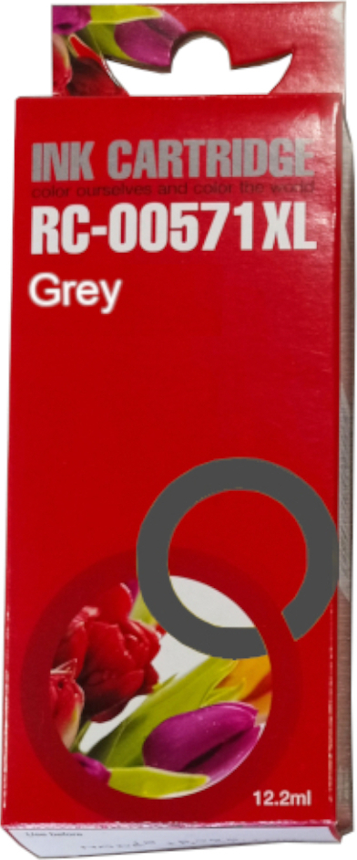 Συμβατό-Canon CLI-571XL Grey 0389C001