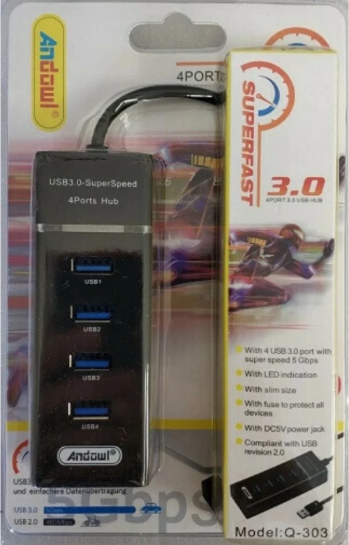 Andowl Q-303 Usb 3.0 4Port Hub