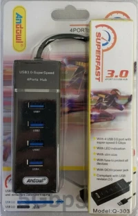 Andowl Q-303 Usb 3.0 4Port Hub