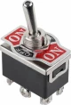 Διακόπτης ON - OFF - ON 10A 6P