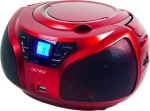 Denver Φορητό Ηχοσύστημα με CD / USB / Ραδιόφωνο σε Κόκκινο Χρώμα